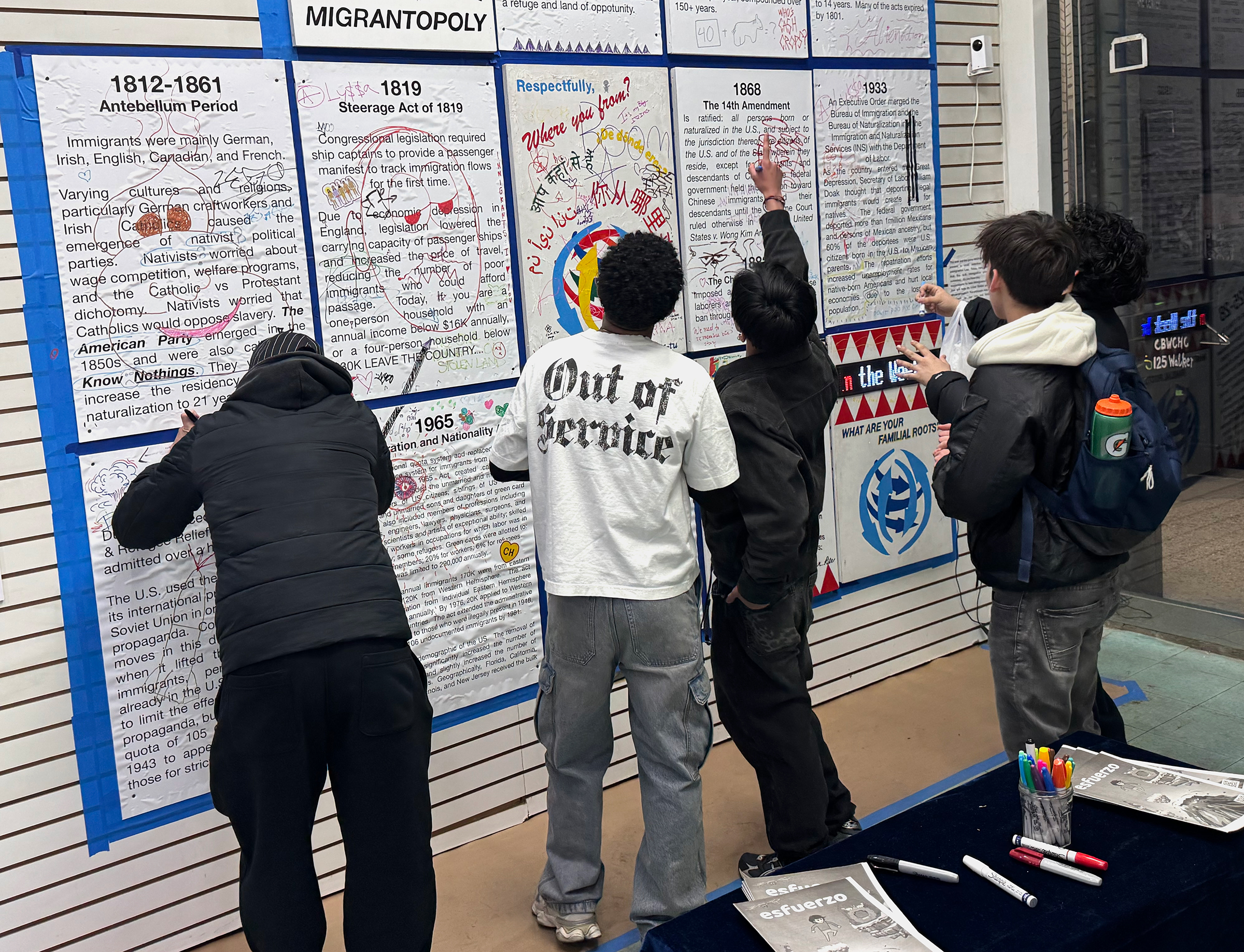 Installation at Storefront for Ideas, New York