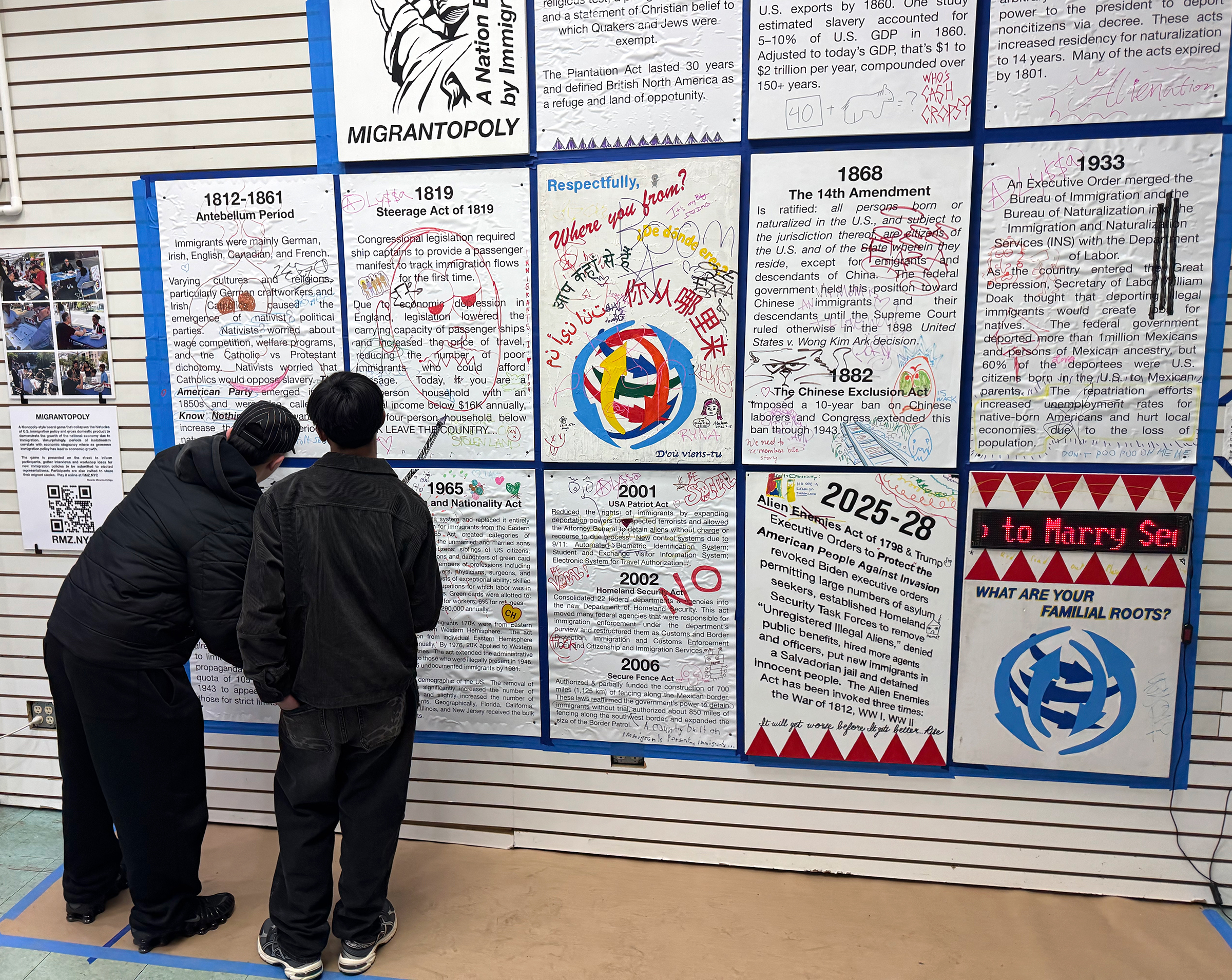 Installation at Storefront for Ideas, New York